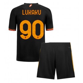 AS Roma Romelu Lukaku #90 Tredje Kläder Barn 2023-24 Kortärmad (+ Korta byxor)